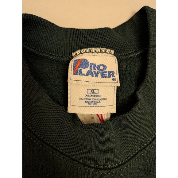 Vtg Pro Player Green Bay Packers Football Sweatshirt XL Sportswear 90s Capsule - Picture 8 of 9